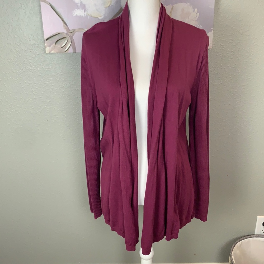 Loft Open Front Cardigan